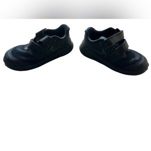 Nike Boys Black Star Runner Sneakers | 8C